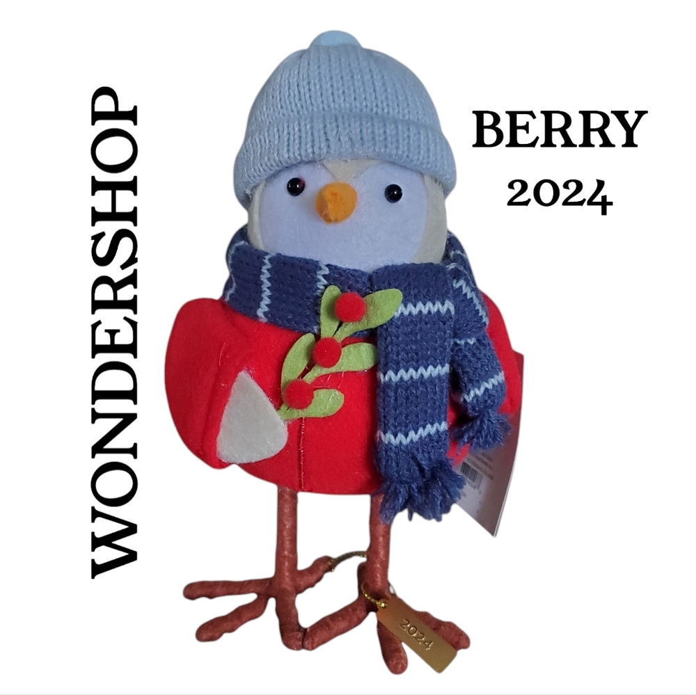 NWT 2024 Target Wondershop Featherly Friends - Berry